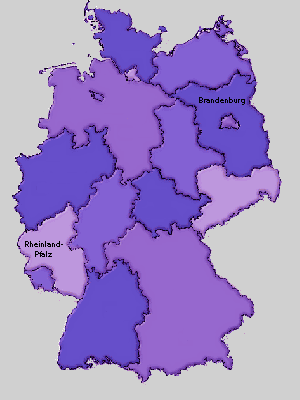 Map of Germany